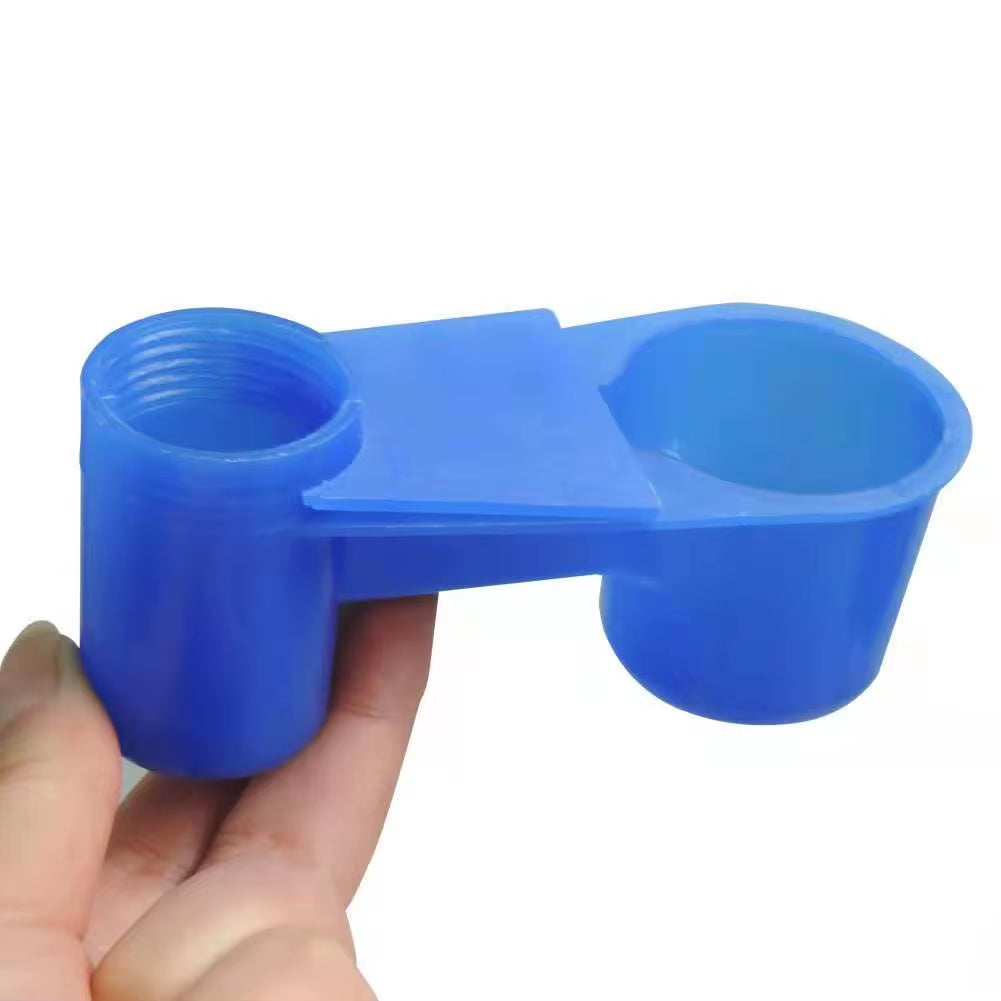 4 Pcs Plastic Birds Dove Drinker Bowl Quail Pigeon Portable Water Cups Bottle Bird Feeder Drinker Cup for Bird Feeder Tools