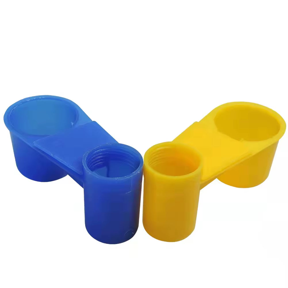 4 Pcs Plastic Birds Dove Drinker Bowl Quail Pigeon Portable Water Cups Bottle Bird Feeder Drinker Cup for Bird Feeder Tools
